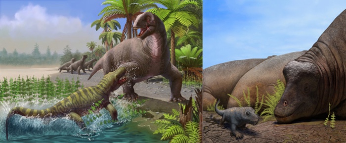 Звероящер и узоры времён динозавров в Московском метро (фото 3)