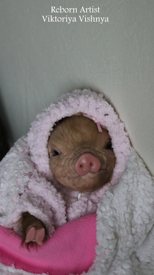 Поросенок Мила... куколка реборн Виктории Вишни