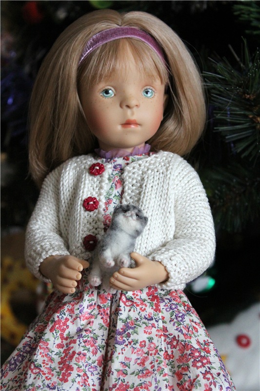 Моя коллекция кукол с авторской росписью Sylvia Natterer