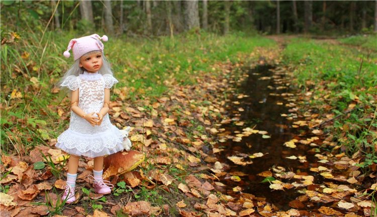 Имани. Прогулка в осенний лес. Mini Imani от Kaye Wiggs