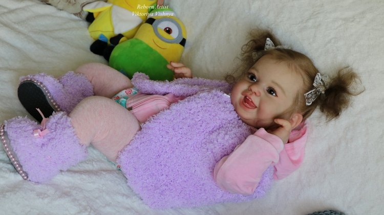 Малышка Хулиганка... куколка реборн Виктории Вишни