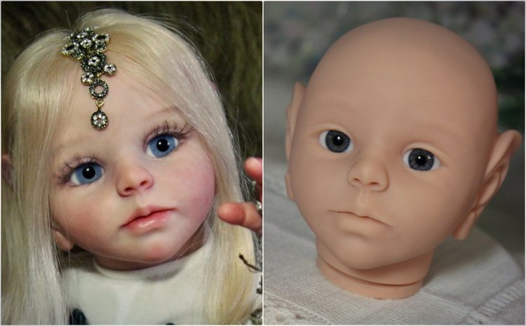 Эльфиечка Венера. Прототип, моя версия. Куклы реборн Елены Ядриной (фото 2)