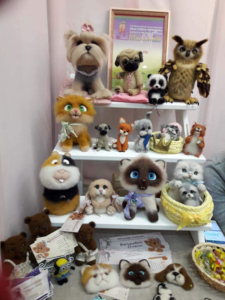 Moscow Fair Московская международная выставка кукол на Тишинке 13 - 15 апреля 2018. Мой фотообзор