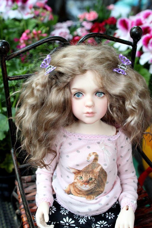 Вечерний сад. Розочка в пижамке (фото 2)