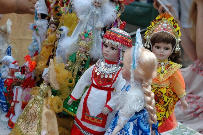 Мои куклЁшки на городском празднике "Литературное варенье" (фото 2)