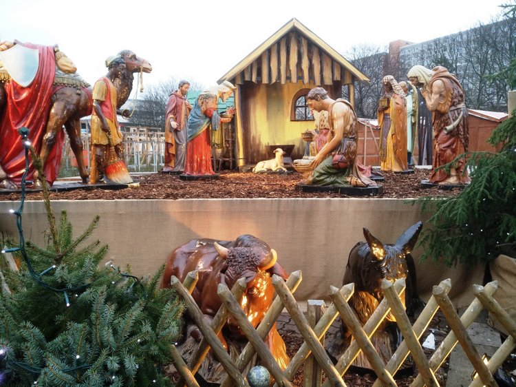 Топик для создания новогоднего настроения, или, Прошлогоднее Рождество в Германии. Берлин. Часть 1