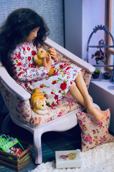 Лейсан. Авторская кукла "Наби" Юлии Решетниковой. Quiethousedoll