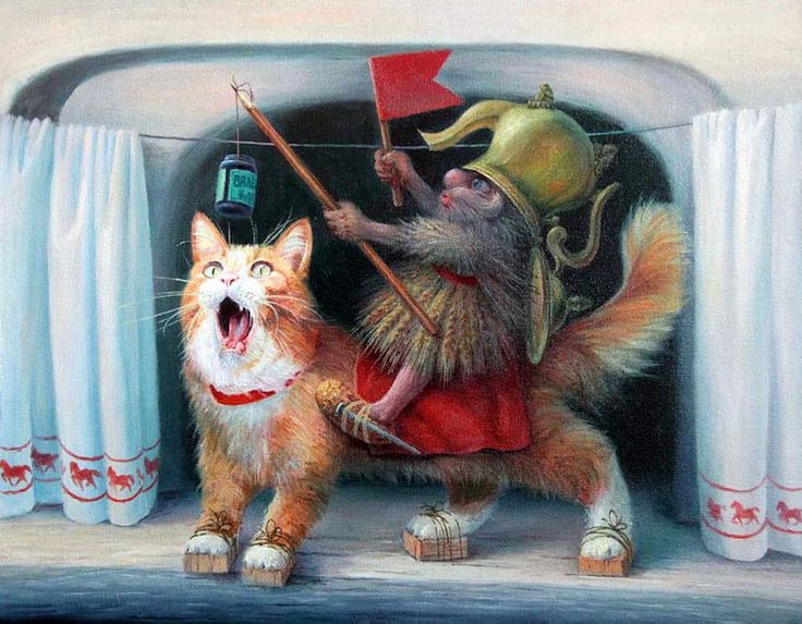 Приключения домовёнка и рыжего кота