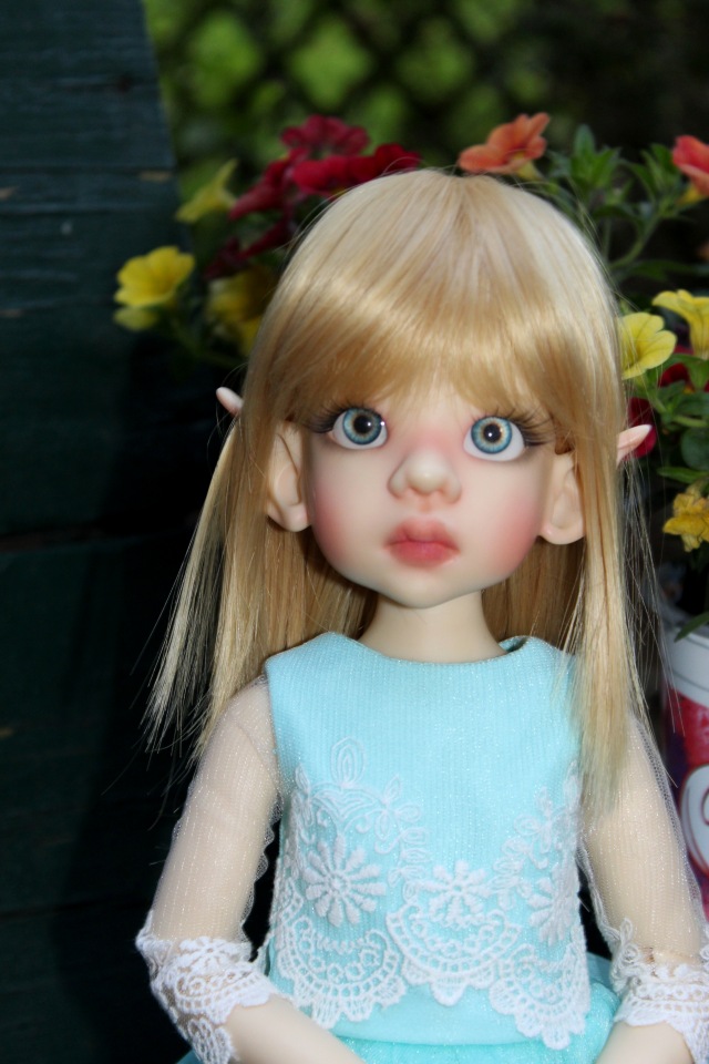 Талисса в весеннем саду — Куклы Kaye Wiggs (Кайе Виггс): авторские BJD (БЖД)