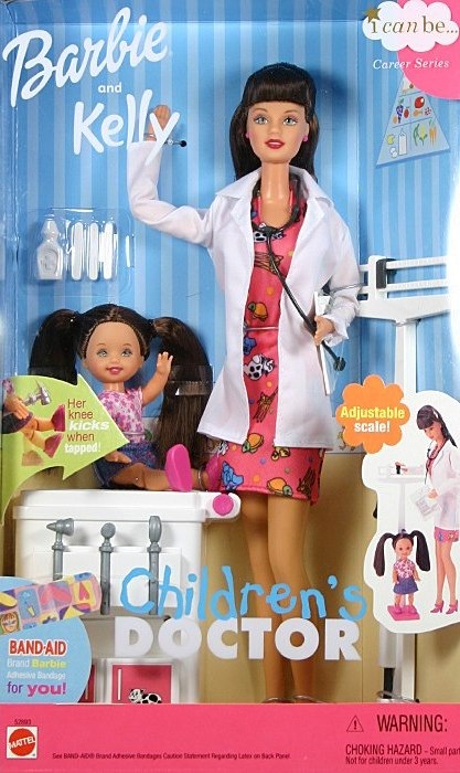 Как остановиться? Еще малышки (Barbie Kelly & friends)