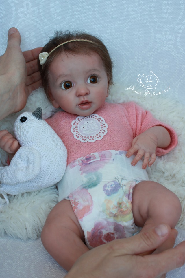 Кукла реборн из молда Layla (Лэйла) (фото 2)