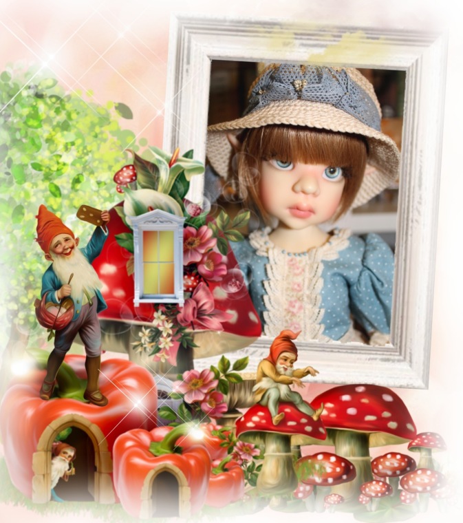 Талисса в Волшебном лесу — Куклы Kaye Wiggs (Кайе Виггс): авторские BJD (БЖД)