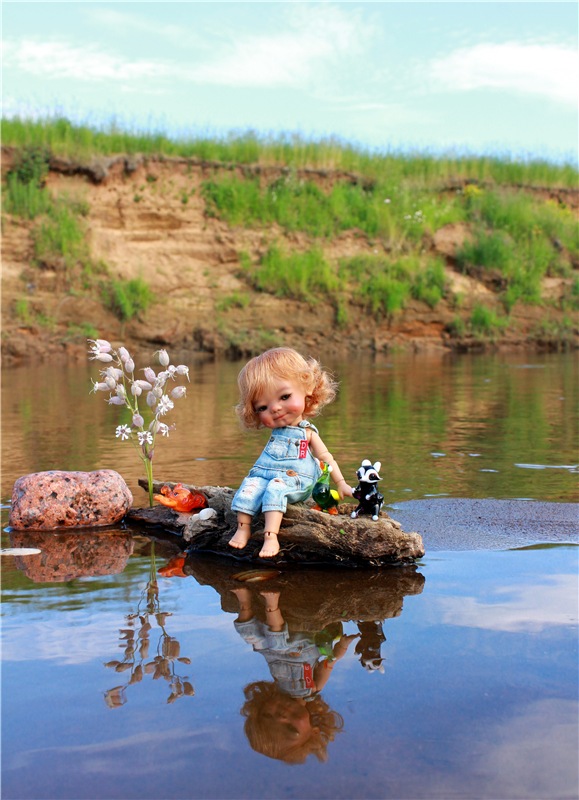 На берегу неба — Куклы Meadow dolls (Медовушки): BJD (БЖД)