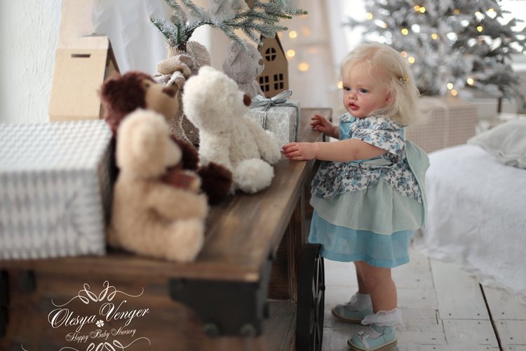 Моя прекрасная Бетти от Натали Блик. Кукла реборн Олеси Венгер (фото 7)