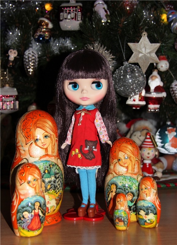 Новогодние встречи — Оригинальные куклы Blythe (Блайз): Takara