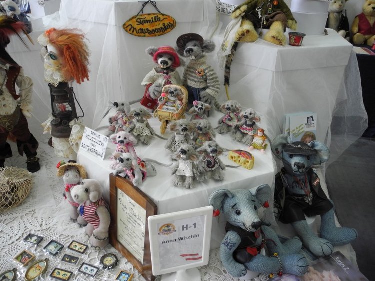 Выставка кукол и мишек в Мюнстере, Германия 28.04.2018-29.04.2018 год Часть первая