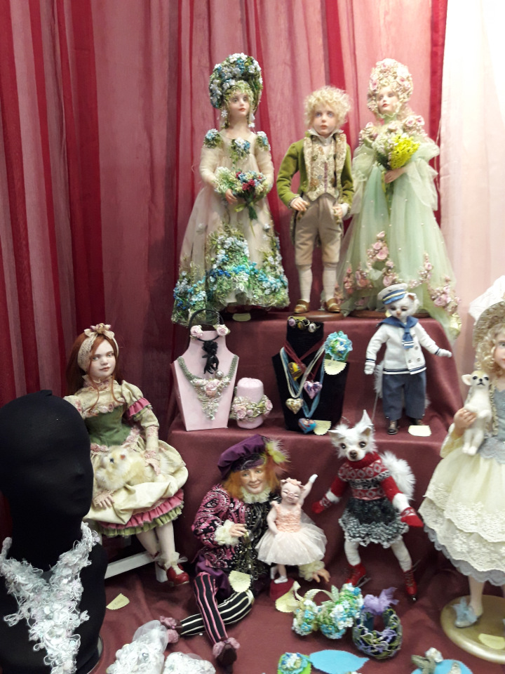 Moscow Fair Московская международная выставка кукол на Тишинке 13 - 15 апреля 2018. Мой фотообзор