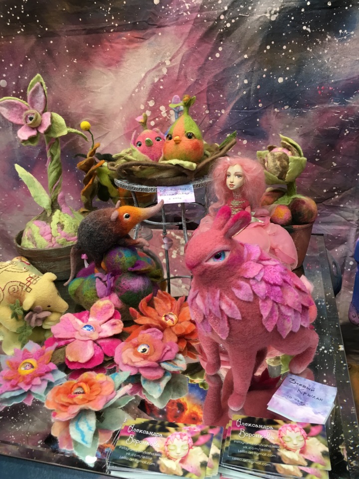 Апрель 2018 - выставка на Тишинке - так ее увидела я - часть 2