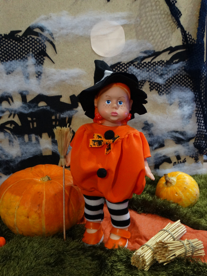 Хеллоуин и Веснянки — Российские куклы Весна (фото 3)