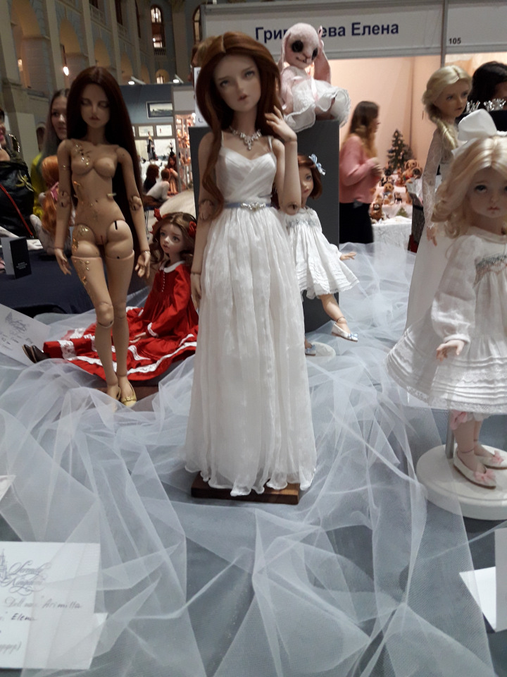 Искусство Куклы. Гостиный двор 2018. Выставку моими глазами - часть 2