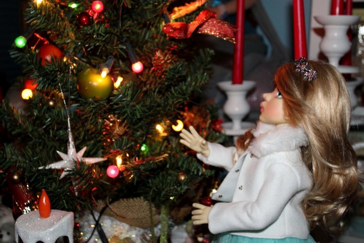 Снежинка Талисса и Новогодняя елка