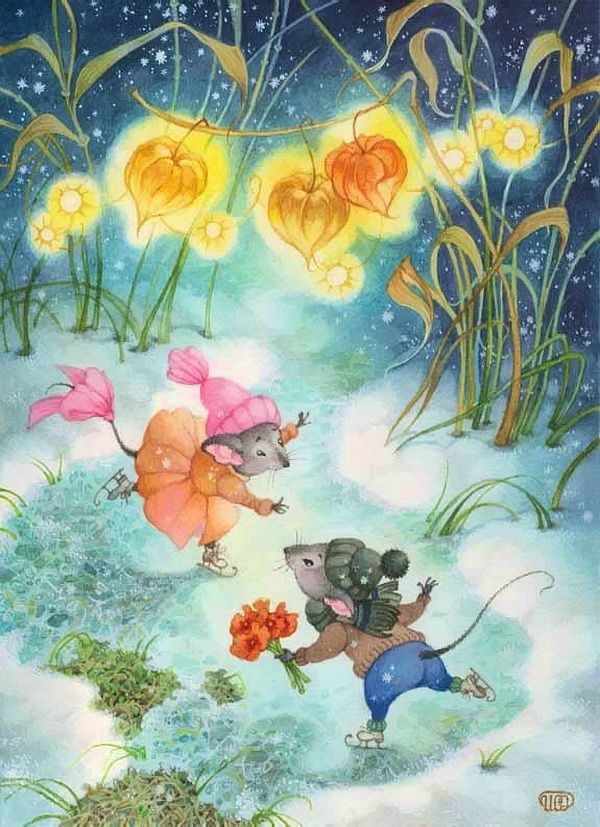 Крошечные истории художника - иллюстратора Ольги Ионайтис