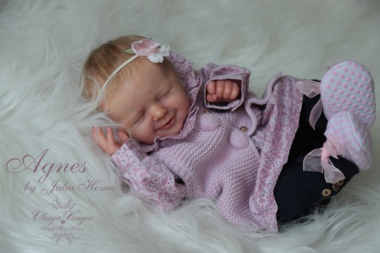 Мой милый ангел Агнес от Юлии Хома. Кукла реборн Олеси Венгер