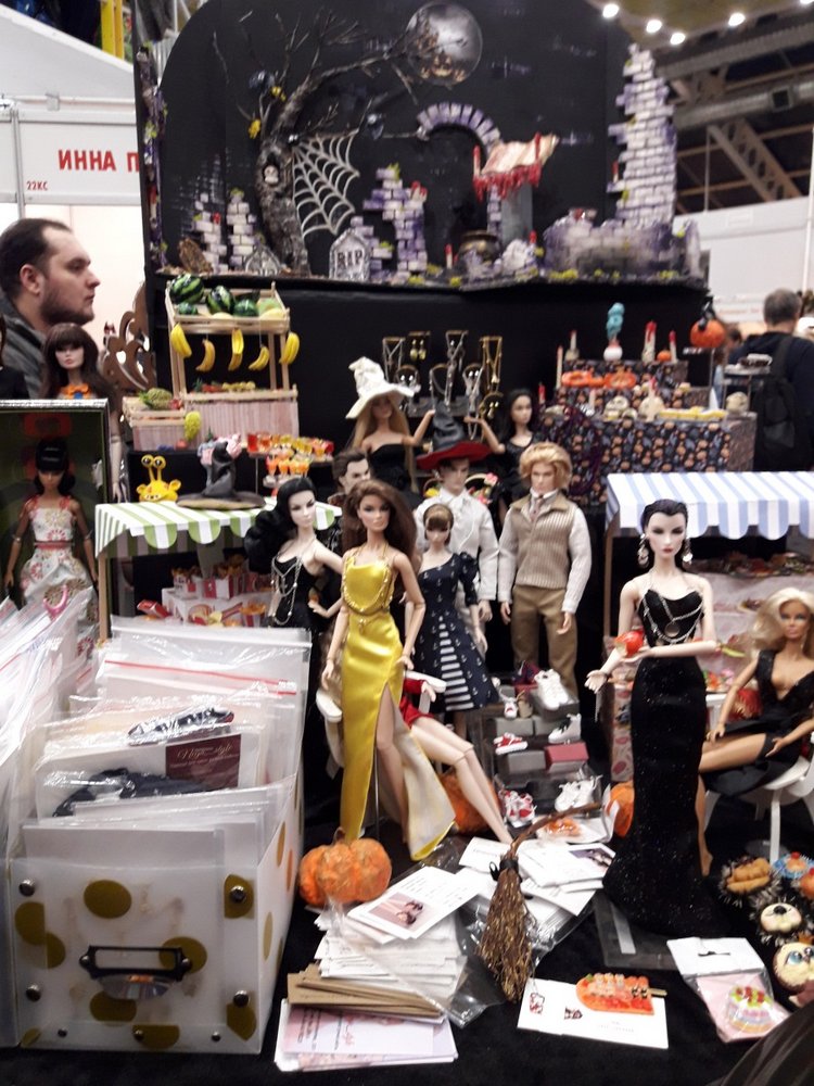 XV Международный Салон Авторских кукол на Тишинке моими глазами. Часть III, завершающая