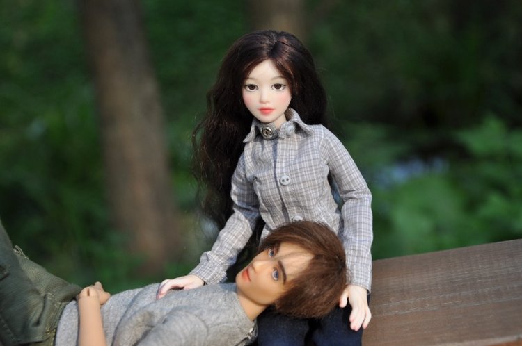 Шарнирные куклы в костюмчиках от SisterFox (фото 6)