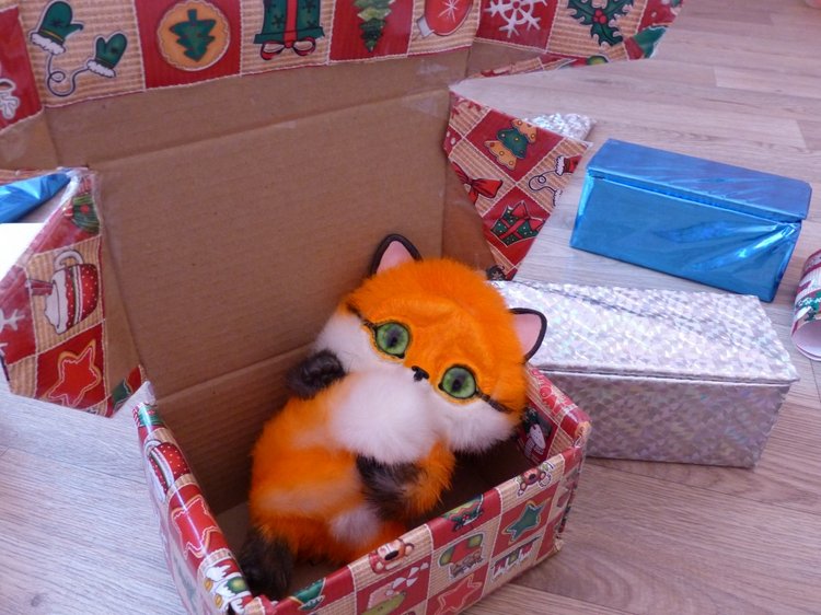 Новогодняя упаковка, провожаем в путь зверяток. Разные фотографии
