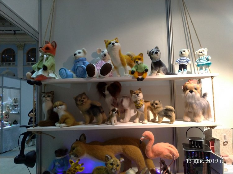 X Международная выставка "Искусство куклы" в Гостином дворе. Часть 2