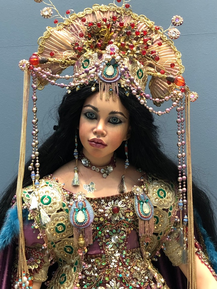 "Искусство куклы" 2019 - приглашаю прогуляться по выставке... ч.1