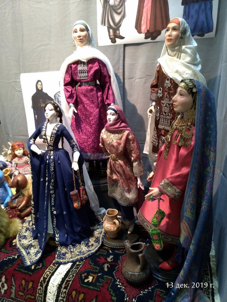 X Международная выставка "Искусство куклы" в Гостином дворе. Часть 2