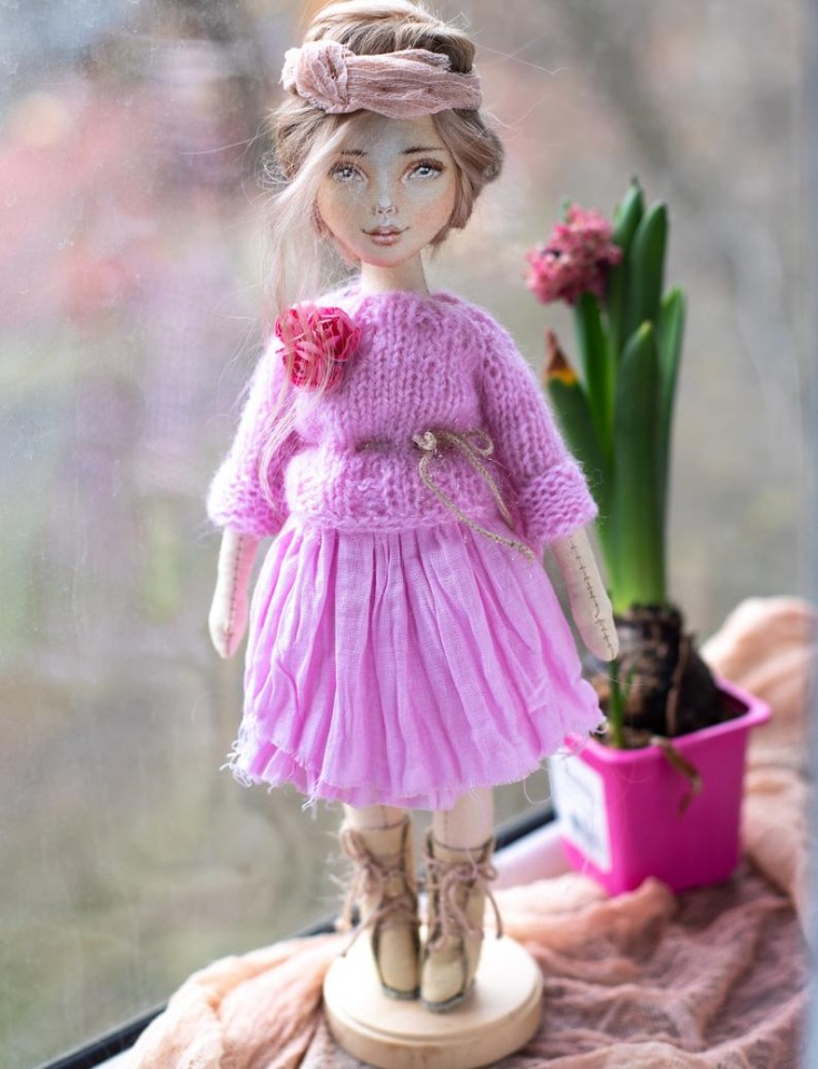 ViollyStudio - Авторские текстильные куклы Ольги Меркуловой | Бэйбики ViollyStudio - Авторские текстильные куклы Ольги Меркуловой