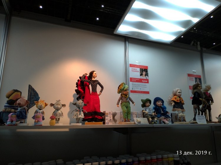 X Международная выставка "Искусство куклы" в Гостином дворе. Часть 1