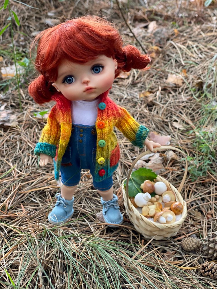 Как Варя ходила за грибами. Fabbi Chibbi Meadow dolls | Бэйбики Как Варя ходила за грибами. Fabbi Chibbi Meadow dolls