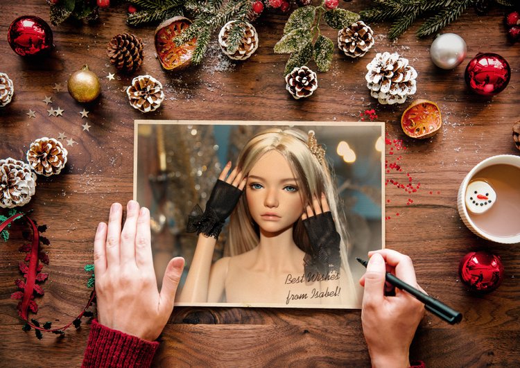 Изабель и Бианка готовятся к встрече Нового года