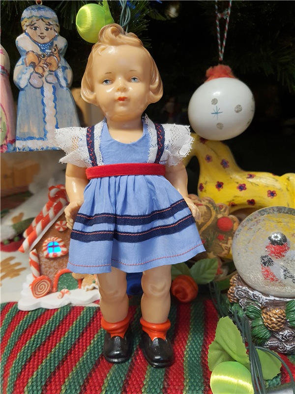 Снежно-Нежно Новогодний — Винтажные куклы ГДР (Немки): Бигги