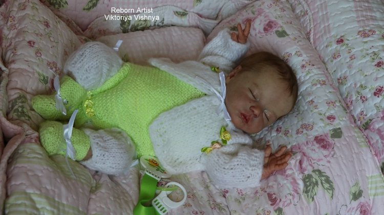 Далила... малышка реборн Виктории Вишни | Бэйбики Далила... малышка реборн Виктории Вишни