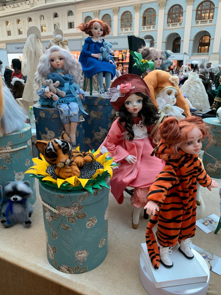 Искусство КУКЛЫ - Москва, декабрь 2021 ЧАСТЬ 3 (последняя)