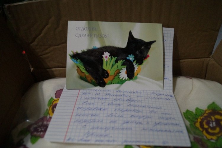 Посылка в канун Крещения — Вышивка крестиком (фото 3)