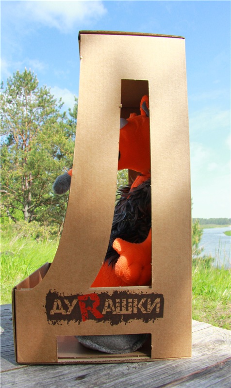 Хитрый Лис. Мягкая игрушка Хитрый Лис & Valenki, фирма MaxiToys (фото 5)