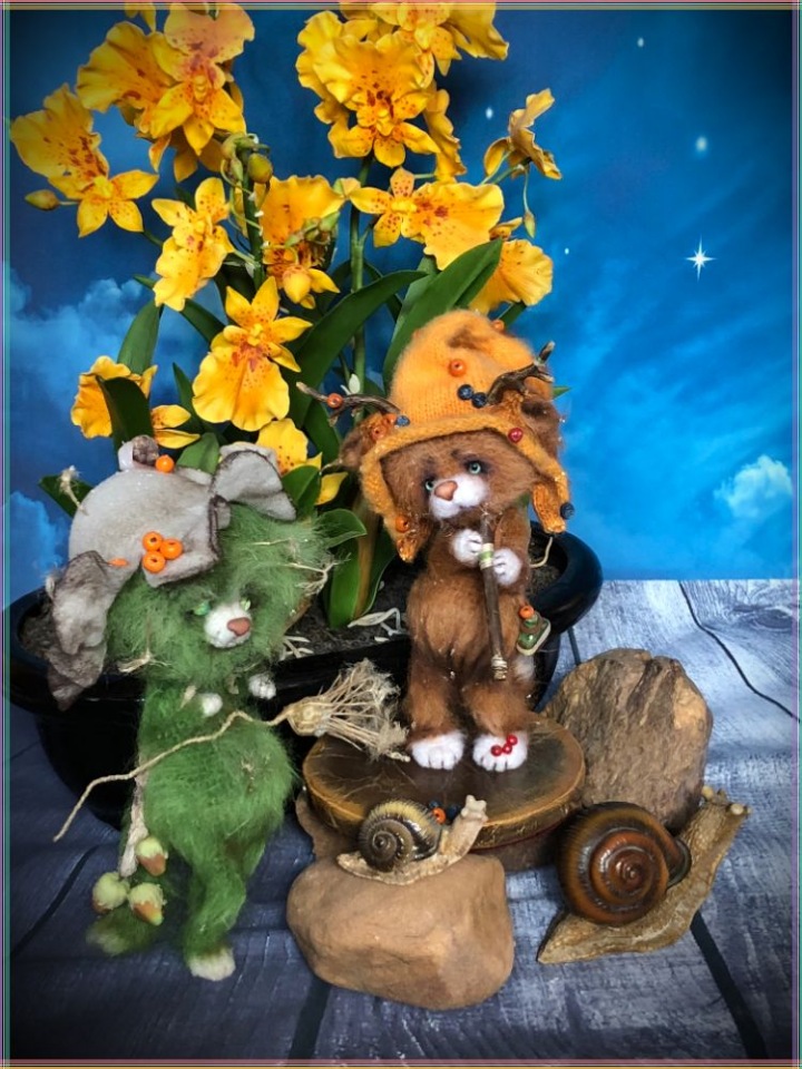 Очаровательные создания — Вязаные игрушки и амигуруми: крючком