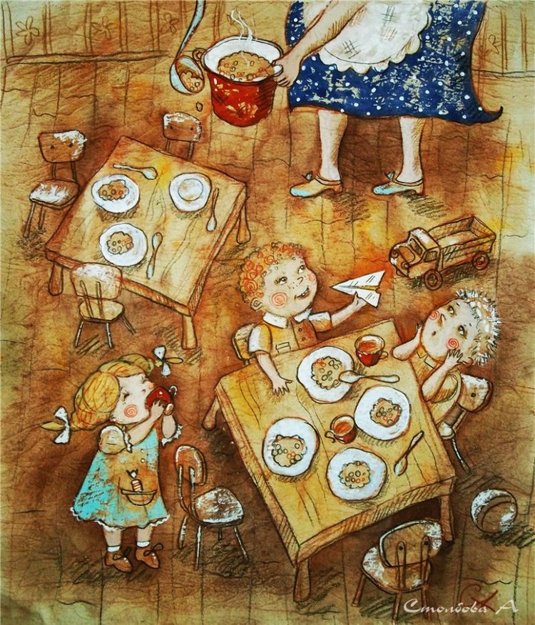 Волшебные иллюстрации — Интересное обо всем: поздравления