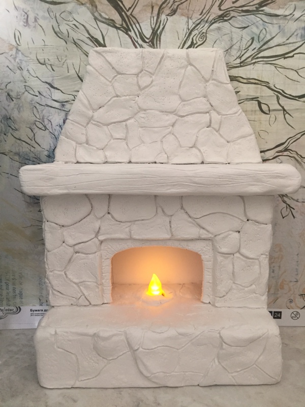 Строим каминный уголок — Мебель для кукол и домиков: фото (фото 7)