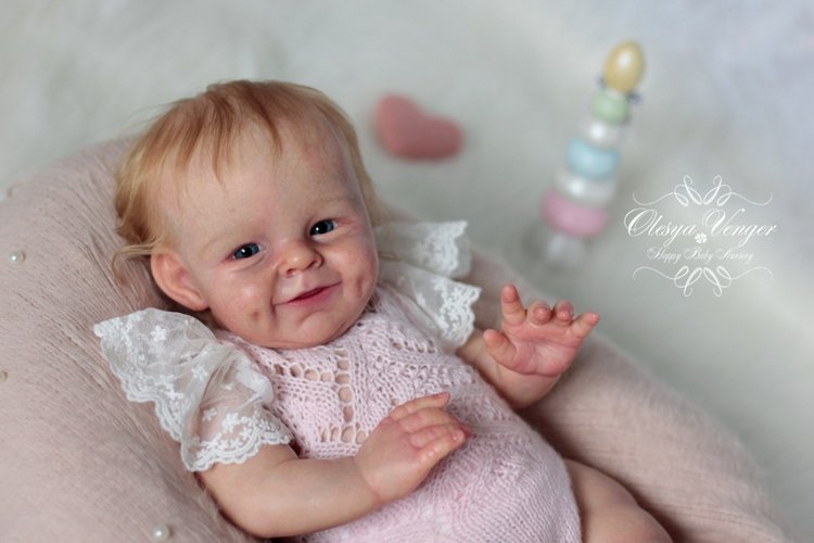 Прототип Shaya от скульптора Bonnie Sieben. Кукла реборн Олеси Венгер