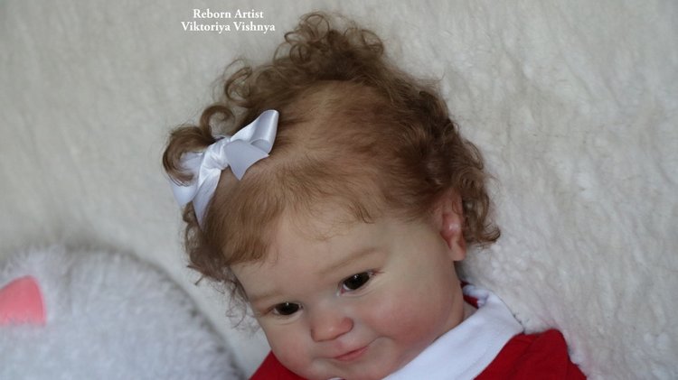 Моя Мэдди... Куколка реборн Виктории Вишни