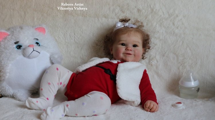 Моя Мэдди... Куколка реборн Виктории Вишни
