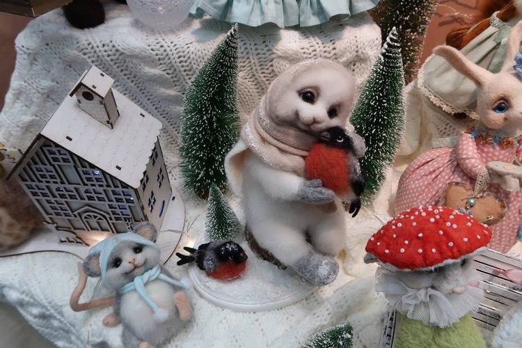 Выставка в Гостином дворе декабрь 2019. Искусство куклы X