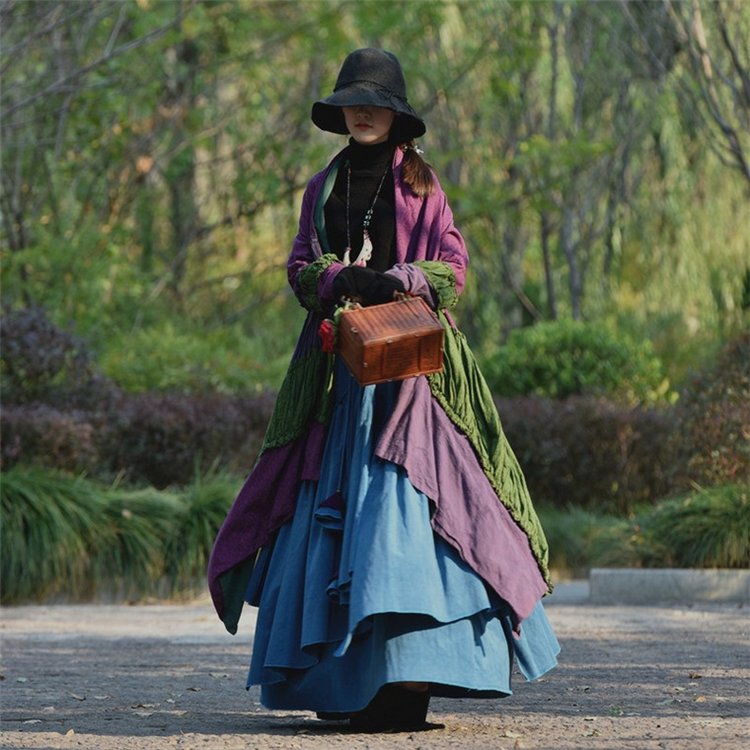 Мороз и солнце; день чудесный! - зимние наряды в стиле бохо (фото 4)